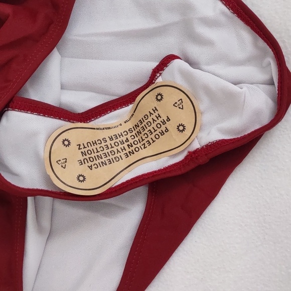 New Burgundy One Piece Size M - Picture 5 of 8